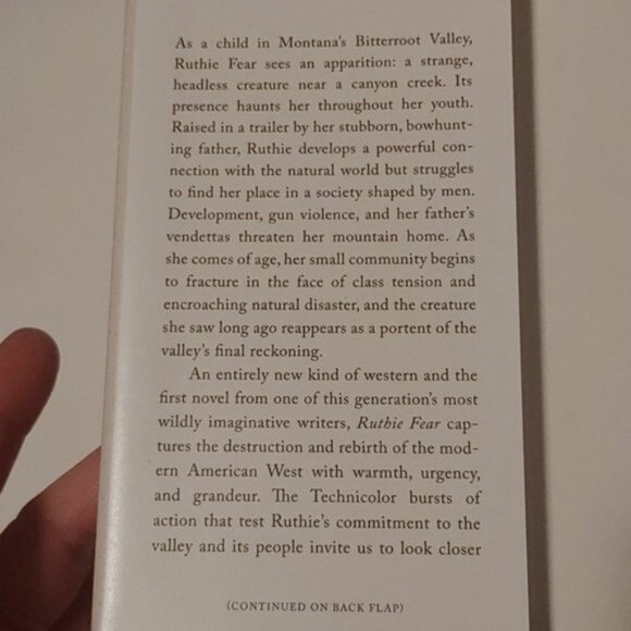 3/$13 Ruthie Fear by Maxim Loskutoff hardcover book 2020 - Picture 4 of 7